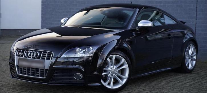 Audi TTS 2.0 Tfsi 272pk Quattro S Tronic 2010 Zwart, Auto's, Audi, Bedrijf, TT, Achteruitrijcamera, Adaptive Cruise Control, Airbags
