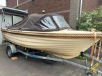 Sloep Wato 490 met Suzuki 15 pk. Trailer optioneel., Watersport en Boten, Sloepen, Ophalen, 10 tot 30 pk, Zo goed als nieuw, 3 tot 6 meter