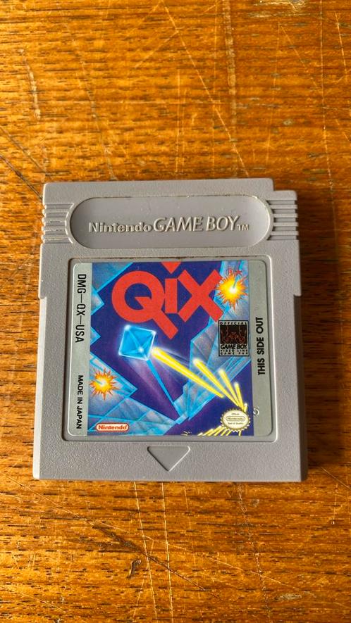 Gameboy spel: Qix, Spelcomputers en Games, Games | Nintendo Game Boy, Zo goed als nieuw, Avontuur en Actie, 1 speler, Vanaf 3 jaar