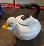 Vintage fluitketel theepot eend, Antiek en Kunst, Curiosa en Brocante, Ophalen of Verzenden