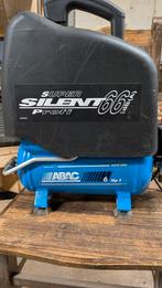 abac silent 66,zgst, Doe-het-zelf en Verbouw, Compressors, Ophalen, Zo goed als nieuw, 6 tot 10 bar, 200 tot 400 liter/min