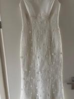 Ian Stuart Bruidsjurk L, Trouwjurk, Wit, Zo goed als nieuw, Ian Stuart