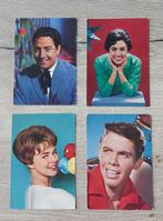 4 Vintage Ansichtkaarten Duitse Schlagerzangers., Verzamelen, Ophalen of Verzenden, 1940 tot 1960, Ongelopen, Sterren en Beroemdheden