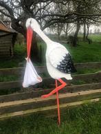 Te huur ooievaar, geboortebord, Kinderen en Baby's, Kraamcadeaus en Geboorteborden, Ophalen, Zo goed als nieuw, Geboortebord