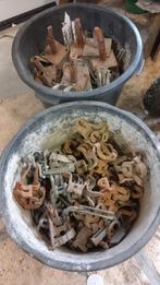 Steiger materiaal,  steigerklemmen, voetjes, Doe-het-zelf en Verbouw, Steigers, Ophalen, 5 meter of hoger