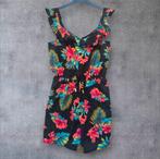 Zomerse Playsuit met Bloemenprint maat 134, Ophalen of Verzenden, Zo goed als nieuw