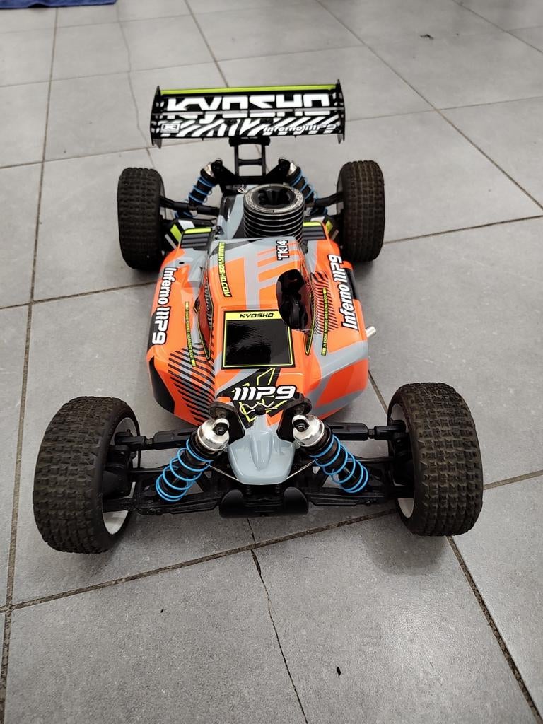 Kyosho Inferno MP9 TKI4 ReadySet., Hobby en Vrije tijd, Modelbouw | Auto's en Voertuigen, Overige typen, Groter dan 1:32, Overige merken