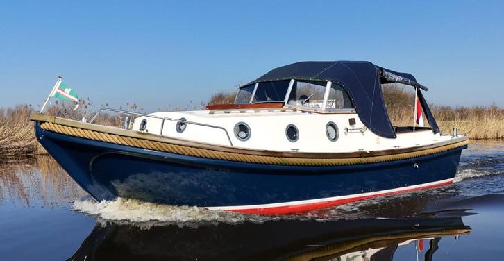 Pieterse Vlet 8.50 OK Cabrio (bj 2003), Watersport en Boten, Motorboten en Motorjachten, Gebruikt, 6 tot 9 meter, Overige brandstoffen