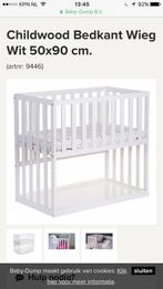 Witte Wieg / Ledikant - 50x90 cm, Kinderen en Baby's, Babywiegjes en Ledikanten, Ophalen of Verzenden, Zo goed als nieuw, Wieg