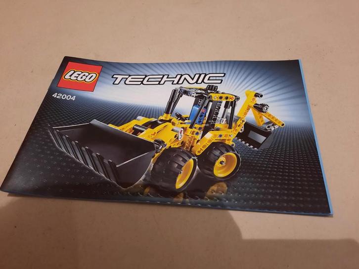 Lego Technic Boekje 42004 shovel, Kinderen en Baby's, Speelgoed | Duplo en Lego, Zo goed als nieuw, Lego, Ophalen of Verzenden