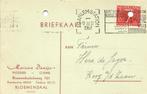 Maison Denijs, Bloemendaal - 11.1953 - briefkaart, Ophalen of Verzenden, Briefkaart