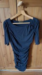 Donkerblauwe jurk van Velvet by Graham & Spencer, maat M, Maat 38/40 (M), Blauw, Velvet, Ophalen of Verzenden