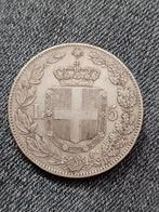Italië 5 Lire 1879 Umberto I  - Zilver, Italië, Zilver, Losse munt, Verzenden