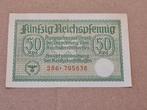 Duits biljet 50 Reichspfennig Tweede Wereldoorlog, Ophalen of Verzenden, Landmacht, Duitsland