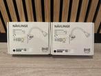 2 nieuwe ikea Nävlibge lampjes zwart!, Ophalen of Verzenden, Zo goed als nieuw