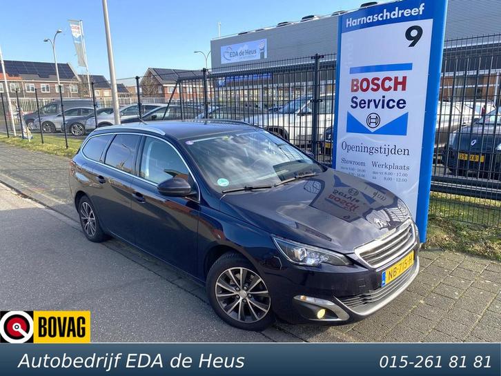 Peugeot 308 SW 1.2 PureTech Blue Lease Premium met o.a. pano, Auto's, Peugeot, Bedrijf, Te koop, ABS, Achteruitrijcamera, Airbags