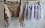 Set gouden vest mt 104/110 en lila tule rok H&M mt 104, Ophalen of Verzenden, Zo goed als nieuw, Meisje, Jurk of Rok