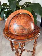 Antieke bar globe drank barglobe wereldbol minibar globebar, Ophalen, Zo goed als nieuw