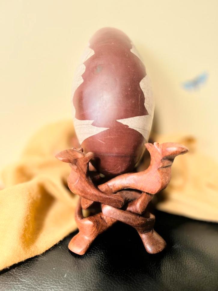 Shiva Lingham XL plus standaard beschermt transformatie TIP, Sieraden, Tassen en Uiterlijk, Edelstenen, Nieuw, Ophalen of Verzenden