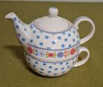 Kakelbont "Tea for one" Yvon Jaspers, Huis en Inrichting, Keuken | Servies, Gebruikt, Overige typen, Ophalen of Verzenden, Overige stijlen