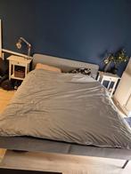 Ikea Gestoffeerd Bed 160x200 incl matras, Huis en Inrichting, Slaapkamer | Bedden, Ophalen, Gebruikt, Twijfelaar, 200 cm