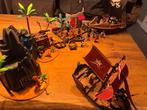 Playmobil Piraten set schepen en eiland & fort, Ophalen, Zo goed als nieuw, Complete set