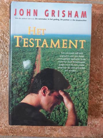 John Grisham Het Testament beschikbaar voor biedingen