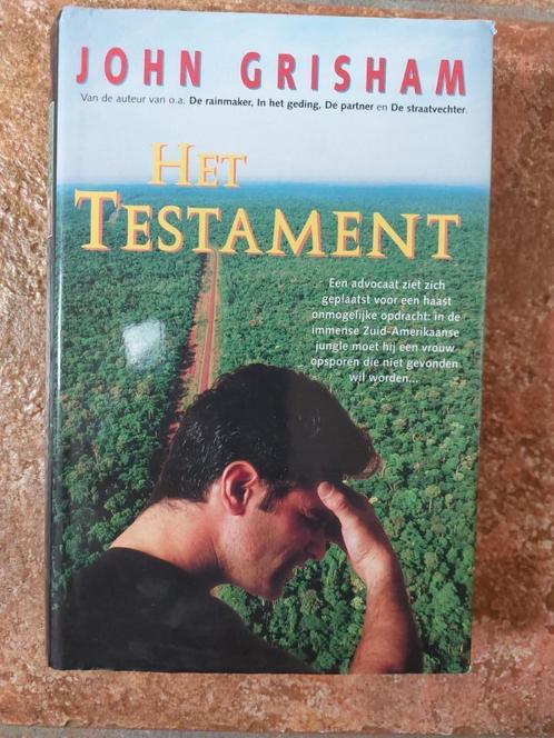 John Grisham Het Testament, Boeken, Thrillers, Zo goed als nieuw, Nederland, Ophalen of Verzenden