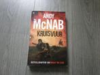 Kruisvuur - Andy McNab ~ NH8002, Gelezen, Ophalen of Verzenden, Andy McNab