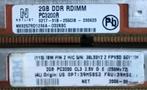 4 × 2GB  DDR1 PC DDR  PC3200R DDR1-400  3200R 400MHZ, Computers en Software, RAM geheugen, Ophalen of Verzenden, Desktop