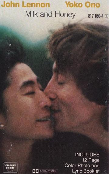 Cassettebandje John Lennon - Yoko Ono: Milk And Honey beschikbaar voor biedingen