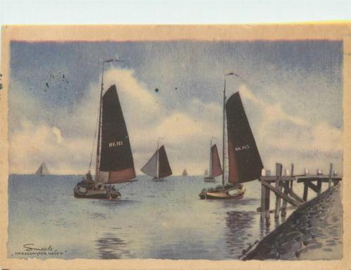 (387-016-017) Harderwijk Haven, Verzamelen, Ansichtkaarten | Nederland, Gelderland, Verzenden