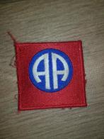 82nd Airborne Division US Army United States Patch Embleem, Verzamelen, Ophalen of Verzenden, Landmacht, Nederland, Embleem of Badge