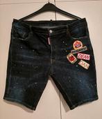 DSQUARED2 korte spijkerbroek jeans, Ophalen of Verzenden, Zo goed als nieuw, Maat 52/54 (L), Blauw