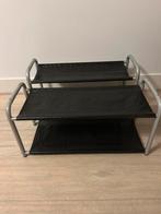 Twee ikea schoenenrekken - metaal en zwart, Huis en Inrichting, Ophalen of Verzenden, Zo goed als nieuw