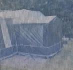 Dorema uitbouw de luxe met deur antraciet aluminium frame, Caravans en Kamperen, Ophalen, Zo goed als nieuw