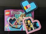 Lego Friends 41356 Stephanie's Hartvormige doos, Ophalen of Verzenden, Zo goed als nieuw, Complete set, Lego