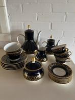 Echt Weimar Kobalt Koffie/Theeservies, Huis en Inrichting, Ophalen, Zo goed als nieuw, Overige stijlen, Porselein