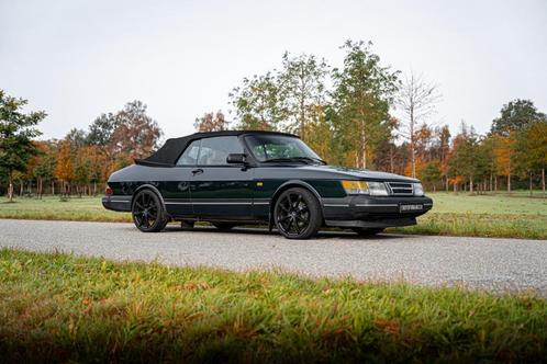 Saab 900 2.0 16 S Cabrio U9 1991 Groen, Auto's, Saab, Particulier, Saab 900, Sportpakket, Benzine, Euro 1, Cabriolet, Handgeschakeld