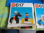 3 setjes lego  met boekje s 617-696-699, Ophalen of Verzenden, Zo goed als nieuw, Complete set, Lego
