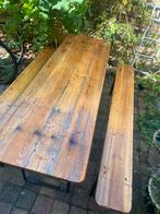 Biertafel 1,80m - Inklapbaar, Gebruikt, Ophalen of Verzenden, Inklapbaar, Rechthoekig