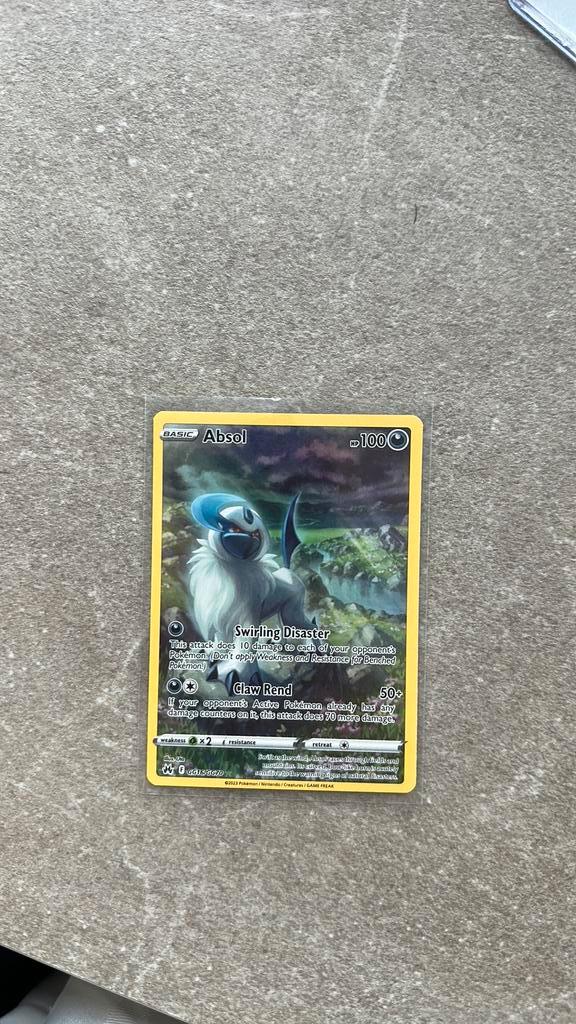 Pokemon Absol GG16/GG70, Hobby en Vrije tijd, Verzamelkaartspellen | Pokémon, Zo goed als nieuw, Meerdere kaarten, Ophalen of Verzenden