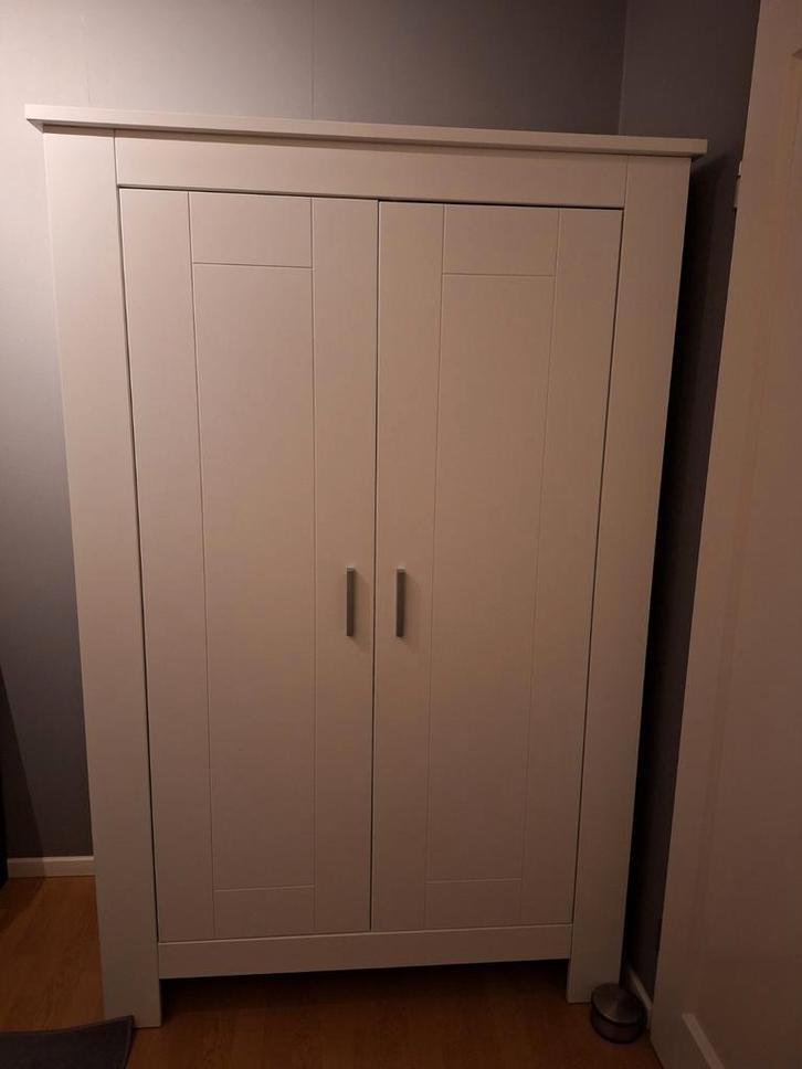 Bopita Cobi Kledingkast - Wit, Huis en Inrichting, Kasten | Kledingkasten, Zo goed als nieuw, 150 tot 200 cm, 100 tot 150 cm, 50 tot 75 cm