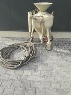 150 liter straalketel luchtgommen zandstralen, Ophalen of Verzenden, Gebruikt