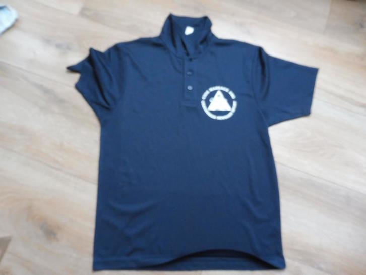 CIOS Haarlem Hoofddorp blauwe polo sportmassage, Kleding | Heren, Sportkleding, Zo goed als nieuw, Algemeen, Maat 48/50 (M), Blauw