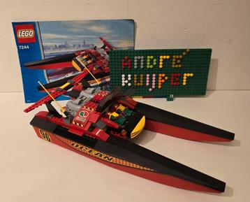 lego 7244, speedboot.