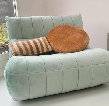 Comfortabele fauteuil - mint groen beschikbaar voor biedingen