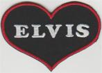Elvis stoffen opstrijk patch embleem #7, Verzenden, Nieuw, Kleding