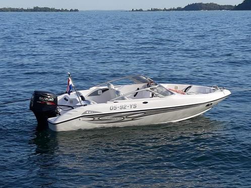 Fibrafort Style 160, Watersport en Boten, Speedboten, Zo goed als nieuw, 3 tot 6 meter, Benzine, Minder dan 70 pk, Polyester, Buitenboordmotor