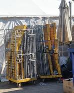 10 x stevige rolcontainers voorzien van 3 zijwanden, Ophalen, Gebruikt, Transportkar, 100 liter of meer